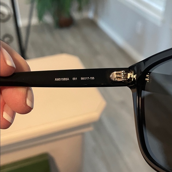 Alexander McQueen Black Sunglasses - Picture 7 of 8